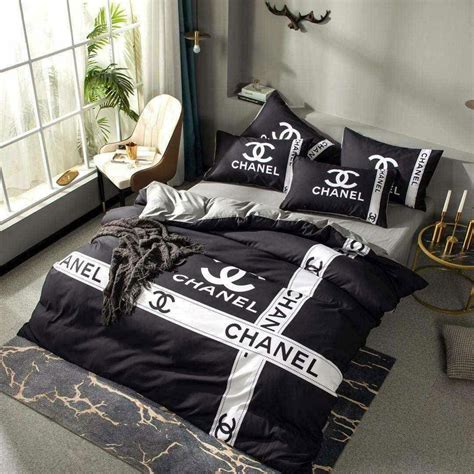 white chanel bed set|chanel bedspreads clearance.